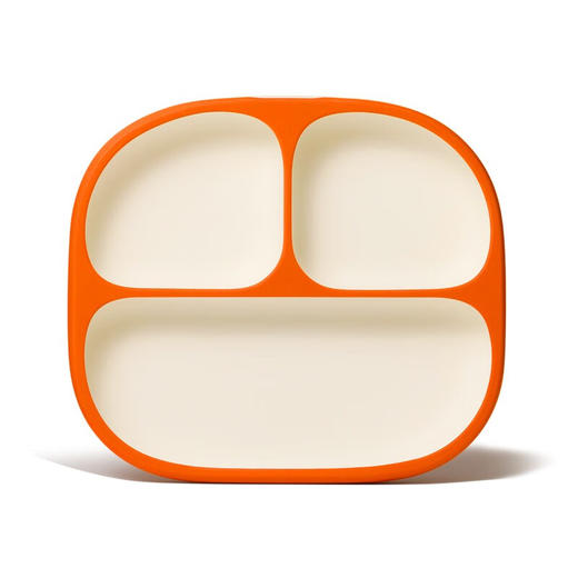 世喜液态硅胶餐盘（热带橙） 商品图0