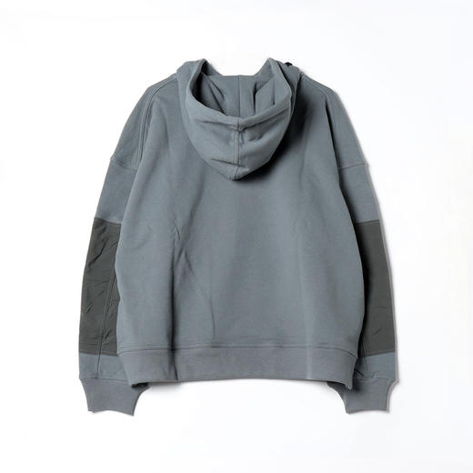 N.HOOLYWOOD MOCK NECK HOODIE 军事风支线廓形连帽套头卫衣 商品图2