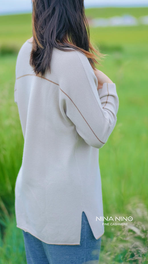 小开领长衫 商品图2