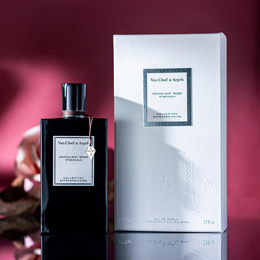 梵克雅宝 非凡珍藏系列-月光玫瑰（冷月玫瑰） Van Cleef & Arpels Moonlight Rose 分装 商品图3
