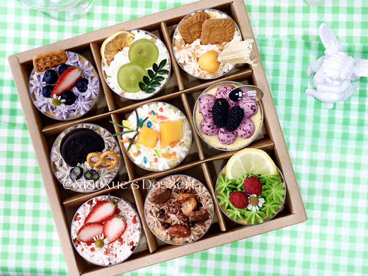 九宫格蛋糕野餐系列（装饰随机） 商品图14