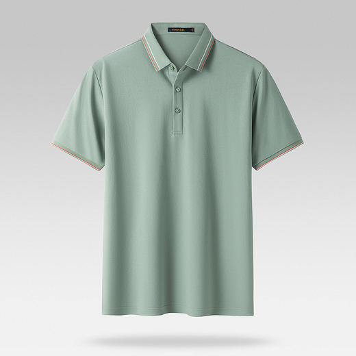 【蚕丝棉】罗蒙男士夏季薄款polo衫男短袖男冰丝速干t恤男短袖t恤男 商品图2