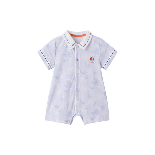 英氏婴儿哈衣夏季透气男宝宝连体衣2024新款婴儿衣服YRHBJ2Q385A 商品图4