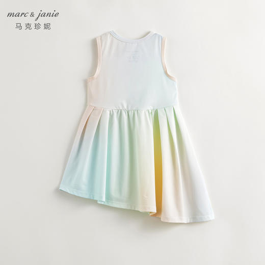 【凉感防晒】马克珍妮女童不规则背心连衣裙2024年夏装新款240333 商品图1
