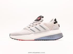 阿迪达斯Adidas X_PLRBOOST爆米花休闲运动跑步鞋ID9599男鞋