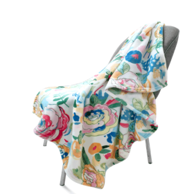 富安娜  法兰绒毯-摩卡时光