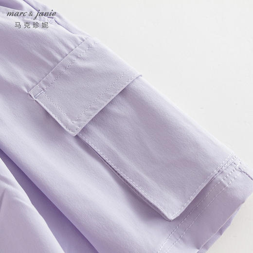 【超轻速干】马克珍妮女童立体口袋工装短裤2024年夏装新款240360 商品图3