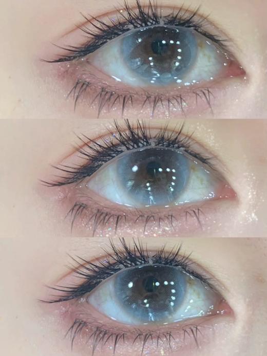 sasababy 月抛 18岁/25岁 蓝/棕 14.0/13.3 拍下即为一副两片 商品图0