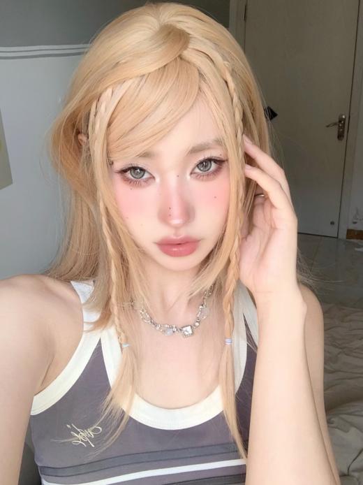 sasababy 月抛 春日簿/遇海恋 绿/蓝 14.5/13.8 拍下即为一副两片 商品图2