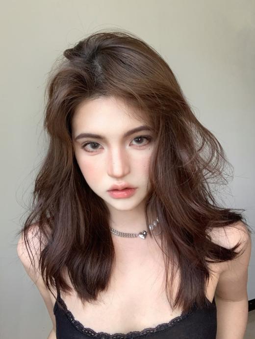 sasababy 月抛 18岁/25岁 蓝/棕 14.0/13.3 拍下即为一副两片 商品图4