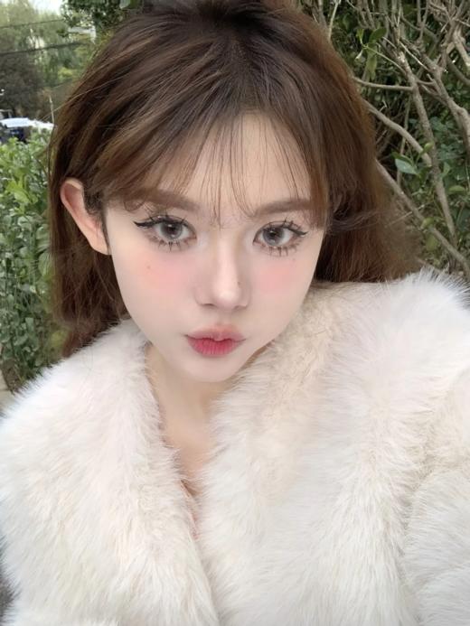sasababy 月抛 18岁/25岁 蓝/棕 14.0/13.3 拍下即为一副两片 商品图2