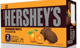 허쉬 감귤와플55g