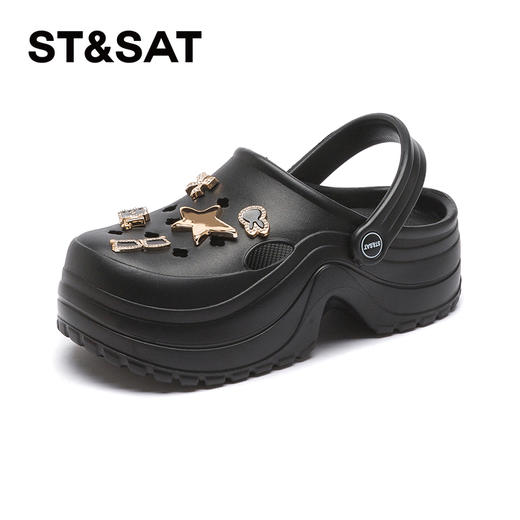 星期六户外休闲厚底洞洞鞋SSC211026S 商品图13