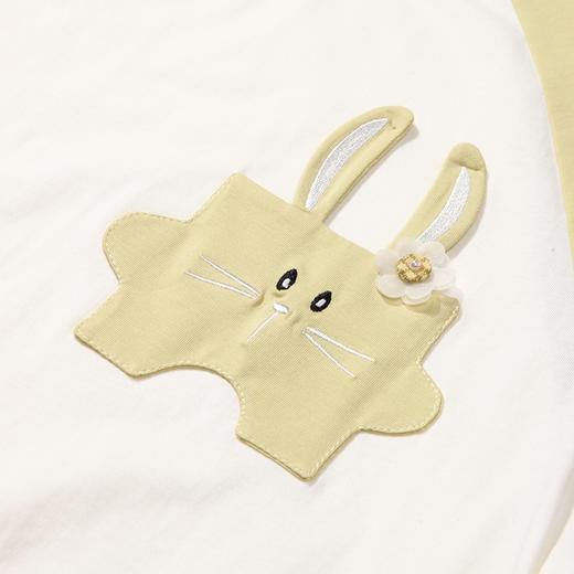 都市丽人生活家居春夏睡衣女32支纯棉单面家居服薄款短袖短裤女士棉质套装LH42E2 商品图7