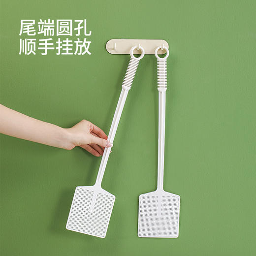 FaSoLa苍蝇拍塑料拍不烂大号加长加厚家用手动蚊子灭蚊厨房灭蝇 商品图4