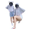 【出行防晒，1件就够~！】防晒衣女2024新款冰丝薄款，透气亲子儿童防晒服，紫外线长袖骑车短款-QQ 商品缩略图4