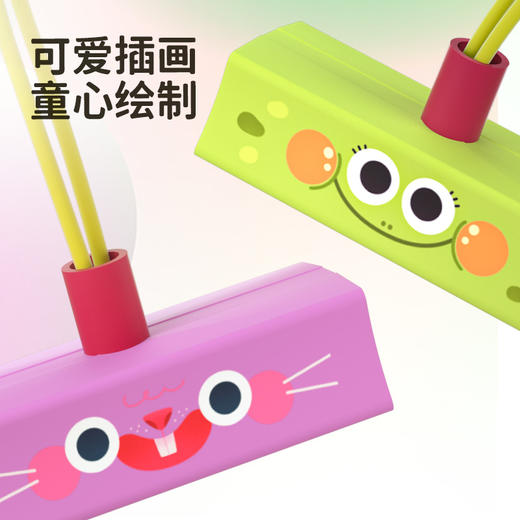 TOI图益儿童跳跳杆 发声青蛙跳平衡训练弹跳杆 商品图2