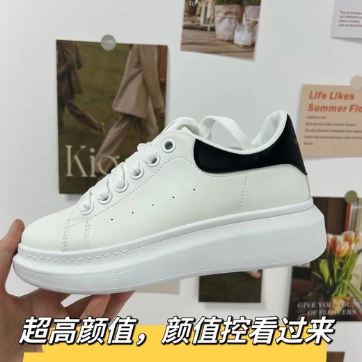 明星同款！百搭厚底增高小白鞋！2024年爆款韩版夏季新款休闲百搭板鞋厚底增高运动女鞋 商品图0