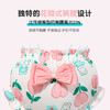 【4条装 萌趣可爱 舒适透气不夹pp】卡通可爱童内裤面包裤三角纯棉蝴蝶结双层荷叶边外穿薄款 商品缩略图3