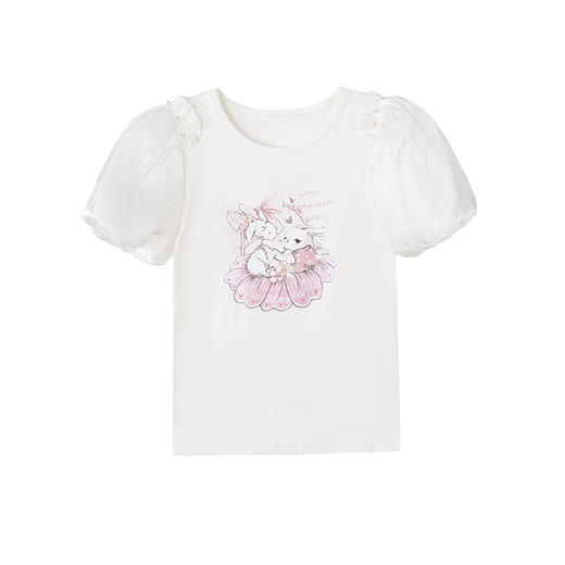 笛莎Deesha T恤2024夏季新款时尚短袖T恤 商品图4