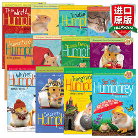 Humphrey 英文原版 汉弗瑞系列12册 儿童校园动物小说 Betty G. Birney 冒险/友谊/想象/惊喜/秘密/校园日 英文版 进口英语书籍