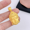 【限时克减150元】足金 【精品】3D硬金空心佛头吊坠(AR3DDZ00009-4)预售产品下单后不退款不退货不换货不补差价 商品缩略图3