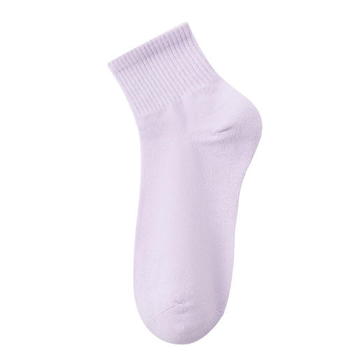 【马卡龙配色，舒适且百搭！】春夏新疆棉袜子女纯色运动袜，抗jun防臭吸汗中筒袜女士无骨袜-lm！ 商品图14