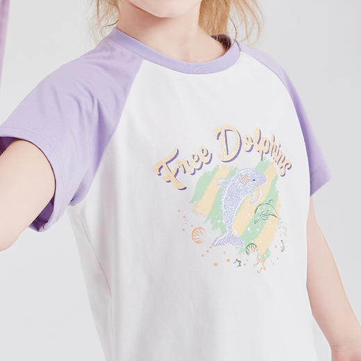 笛莎Deesha T恤2024夏季新款时尚短袖T恤 商品图3