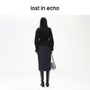 [断码]lost in echo设计师品牌小众撞色复古潮流开衩牛仔裙中长半身裙 商品缩略图1
