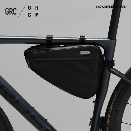 GRC桀骜无尽新款多功能上管包收纳储物反光自行车车架防水三角包 商品图4