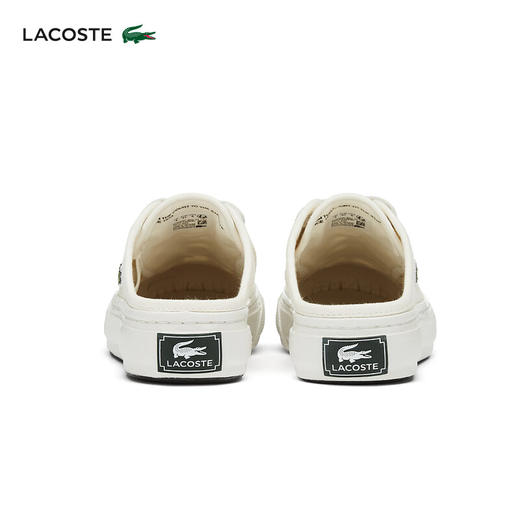 Lacoste法国鳄鱼女鞋新款圆头系带运动休闲鞋半拖懒人鞋47CFA0008 商品图3