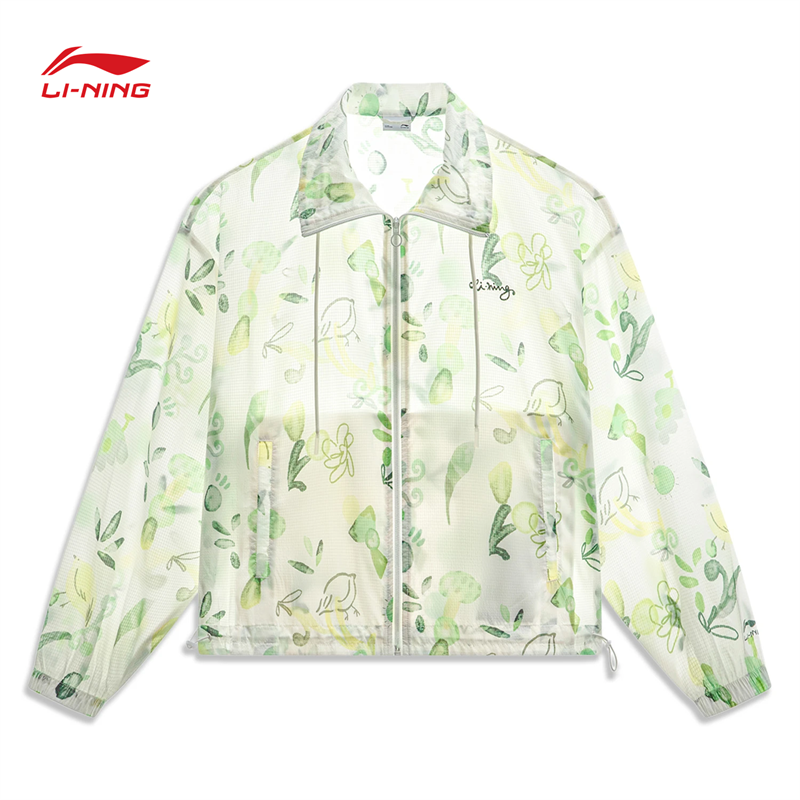 【51抢先购】李宁中国文化系列女子宽松运动风衣AFDU366
