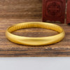 【限时克减150元元】足金 油亮 古法空心固口外光内百福手镯泥鳅背手镯(面宽约7.7-8.1mm，厚度约3.7mm)(AIGFSZ00670-2)（预售产品下单后不退款不退货不换货不补差价） 商品缩略图0