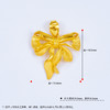 【限时克减150元】足金999.99 【精品】五9黄金蝴蝶结吊坠（不含链，工艺略有不同）(ACDZ00149)（预售产品下单后不退款不退货不换货不补差价） 商品缩略图3