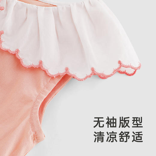【商场同款】英氏儿童连衣裙夏季透气纯棉女宝宝背心裙新款 商品图3
