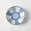 16.5cm菊形浅钵 青花麻叶 商品缩略图1