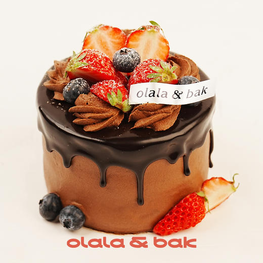 4寸莓果可可奶油蛋糕 商品图0