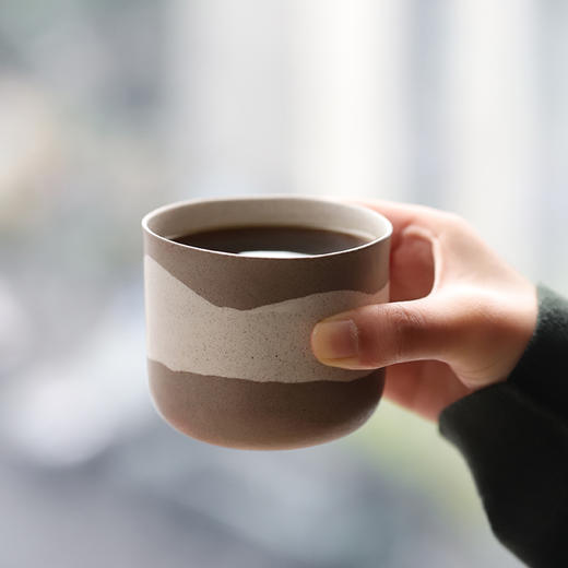 「中国 Atelier Murmur」耳语工作室 地质的层系列杯子 商品图3