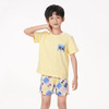 都市丽人亲情蜜语眯雅佳生活家居春夏睡衣男女童32支纯棉单面家居服薄款短袖短裤童装棉质套装JH49A2 商品缩略图5