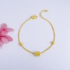 【限时克减150元】足金999.99 【精品】五9黄金调节小蛮腰圆珠手链(ACSL00132)（预售产品下单后不退款不退货不换货不补差价） 商品缩略图0