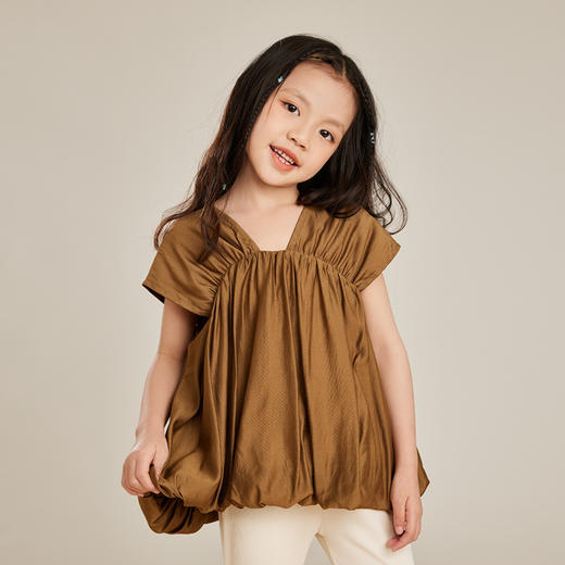 littletime女童吊带背心轻薄款2023夏季新款韩版洋气外穿短款上衣 商品图4