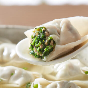 五芳斋 荠菜猪肉大馄饨 287g  8只装速冻馄饨早餐食品云吞抄手大馄饨 商品图6