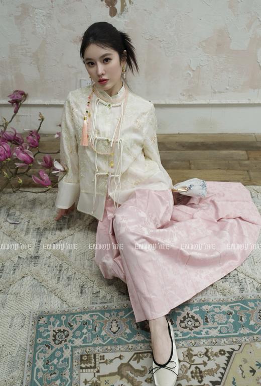 【门店同款】ENJOY春季云敛-步步生花马面裙 157095482 商品图1