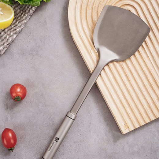 神田 | 绣渤意 超轻纯钛家用锅铲汤勺 商品图2
