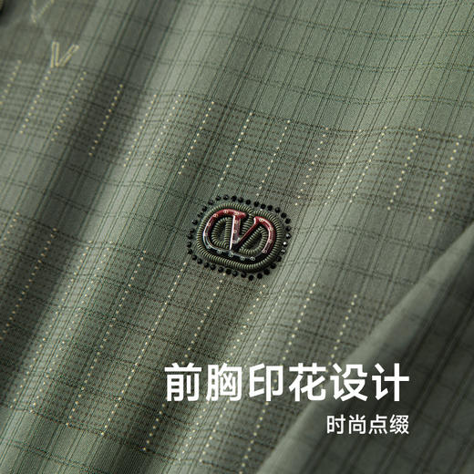 【冰丝高弹】【新款DPF】大依优型大码短袖衬衫加肥加大男装大号大码上衣男士休闲半袖夏季 商品图2