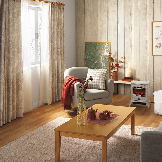 PB长毛绒地毯 素色 驼色 185x185 商品图2