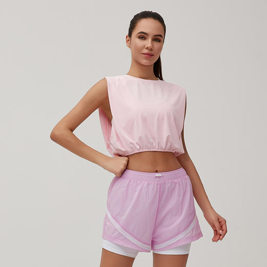 IYOGA 2024春夏新款 多巴胺 罩衫外搭 T066 商品图0