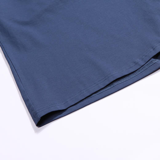 都市丽人都市锋尚舒适外出春夏睡衣男32支CVC单面家居服薄款短袖短裤男士棉质套装FH42B5 商品图8