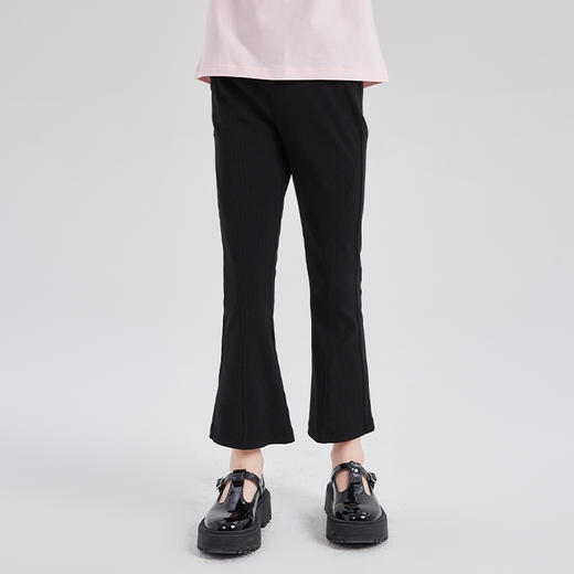 笛莎Deesha 女童裤子2024新款微喇裤 商品图1