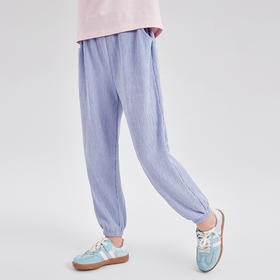 笛莎Deesha 女童裤子2024新款束脚裤